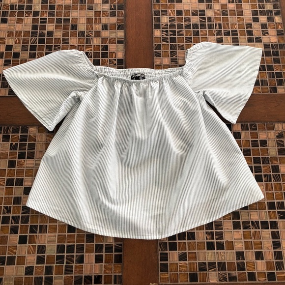 Express Tops - Express Off Shoulder Top
